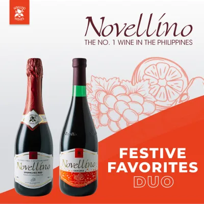 Novellino Festive Favorites Duo - Sparkling Red and Sangria