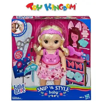 Baby Alive Snip 'n Style Baby Doll 