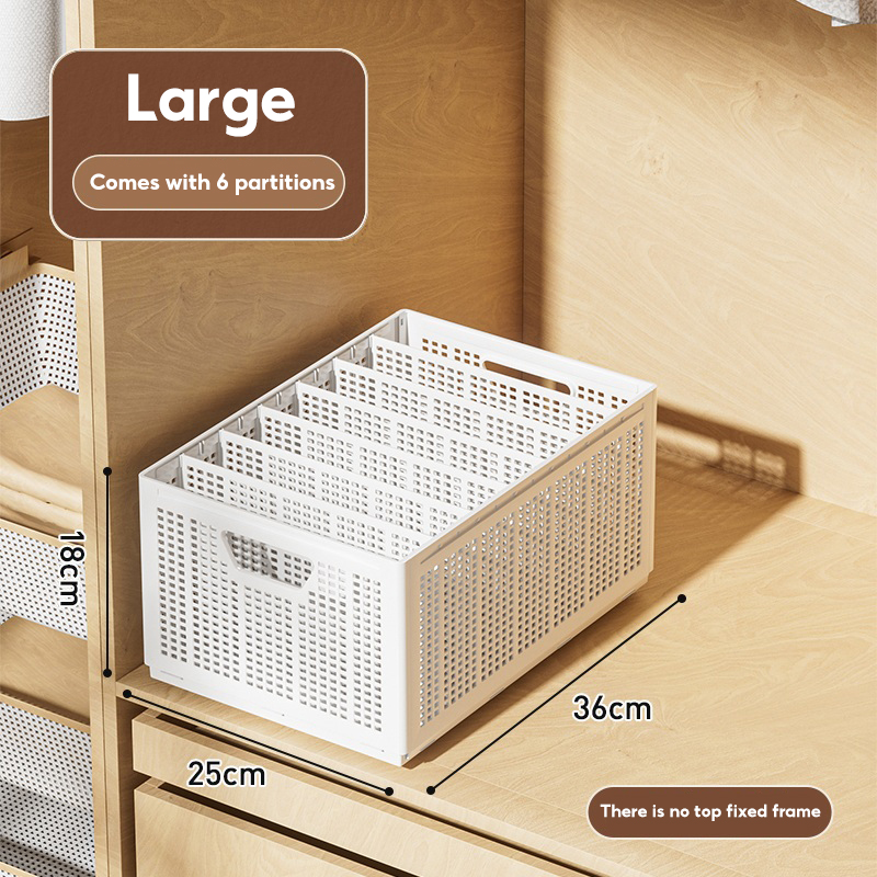 Bincoo Undergarments Drawer Organizer With Removable Divider