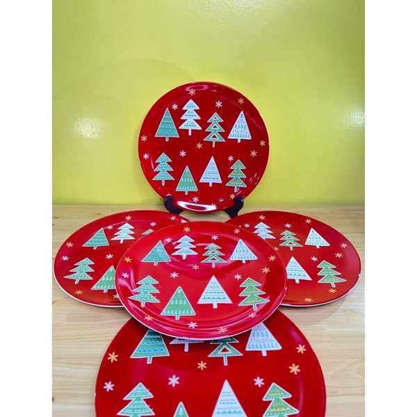 SachiFindsPh Ceramic Christmas Dinner Plates Lazada PH