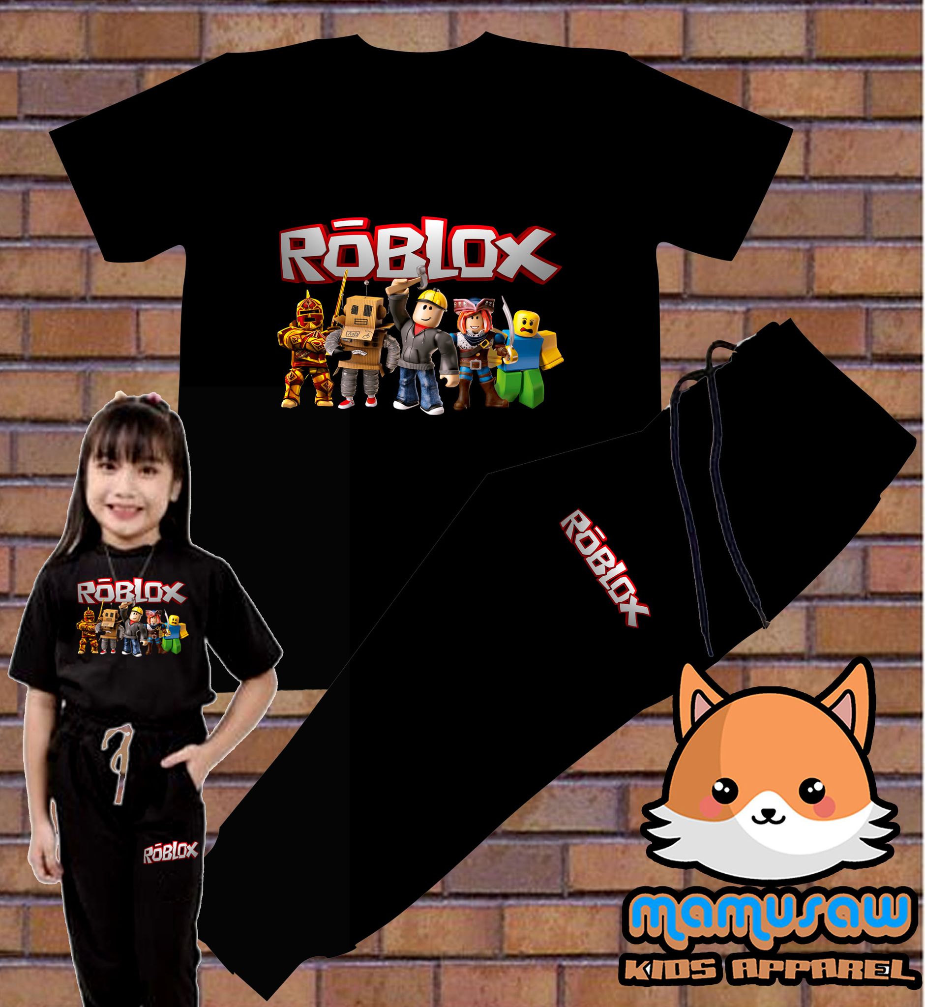 roblox t-shirt  Terno verde, Roblox, Terno preto