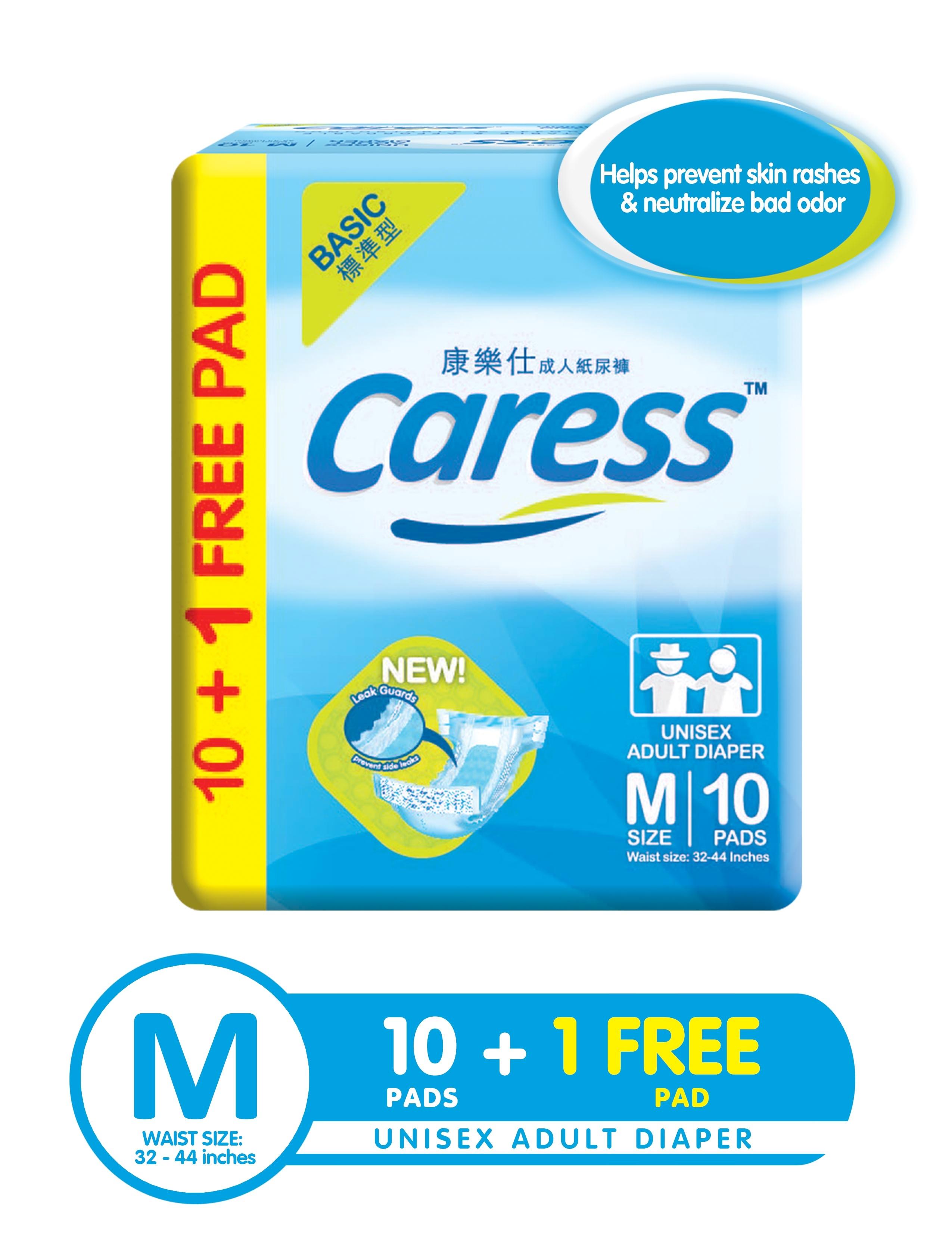 Caress Basic Adult Diaper Medium - 1 