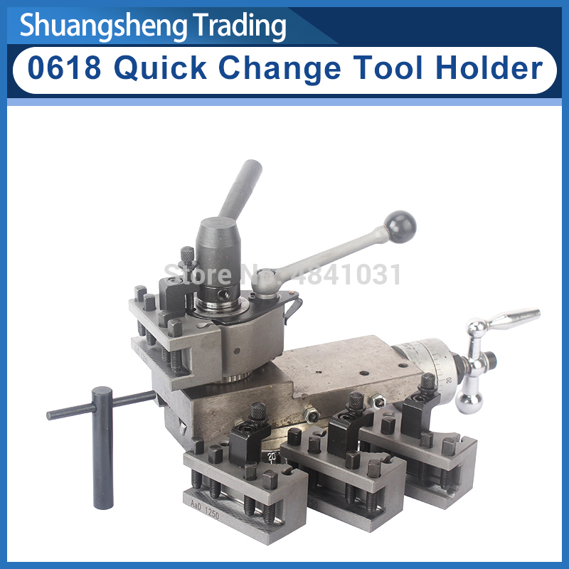 Quickchange tool holder assembly 0618 Mini Lathe Tool holder Machine