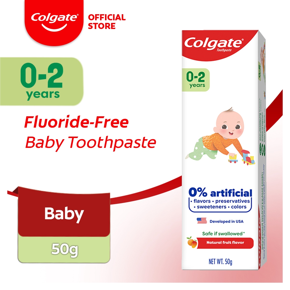 Colgate Kids Toothpaste 0-2 years old 50g Safe if Swallowed