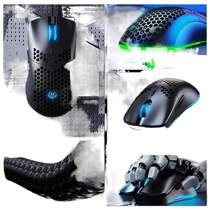 Zeus MR002 ( Beez-Hive ) Wired Gaming Mouse RGB Backlight - Upgraded