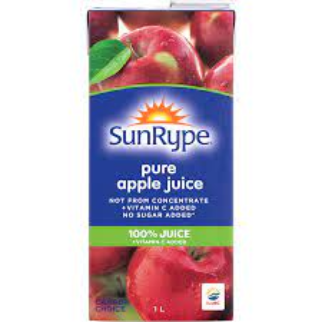 Sunrype Pure Apple Juice 1L Lazada PH