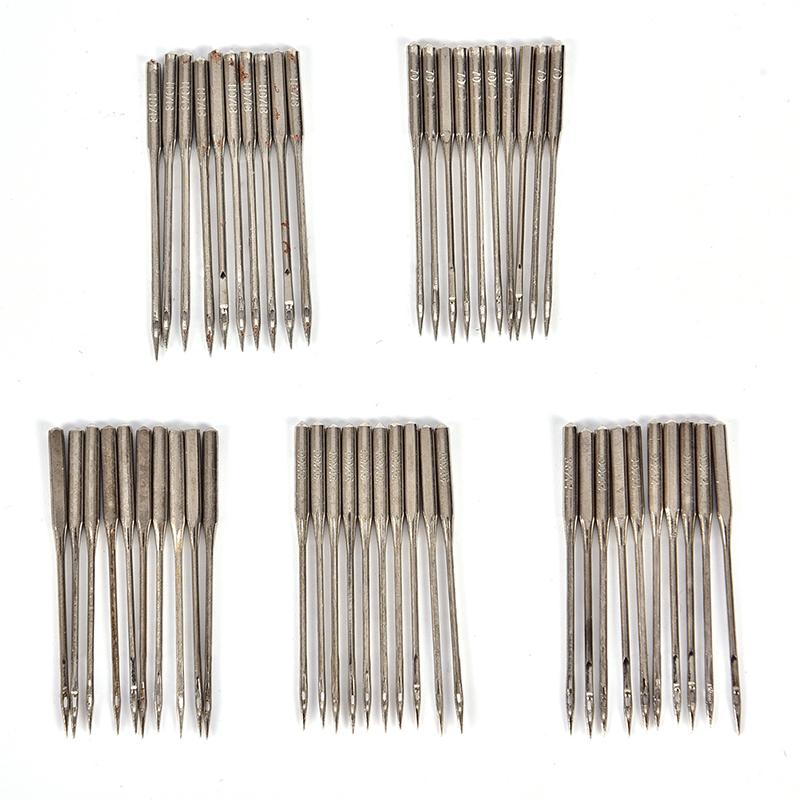 MMU 50pcs Home Sewing Machine Needle 11/75,12/80,14/90,16/100,18/110
