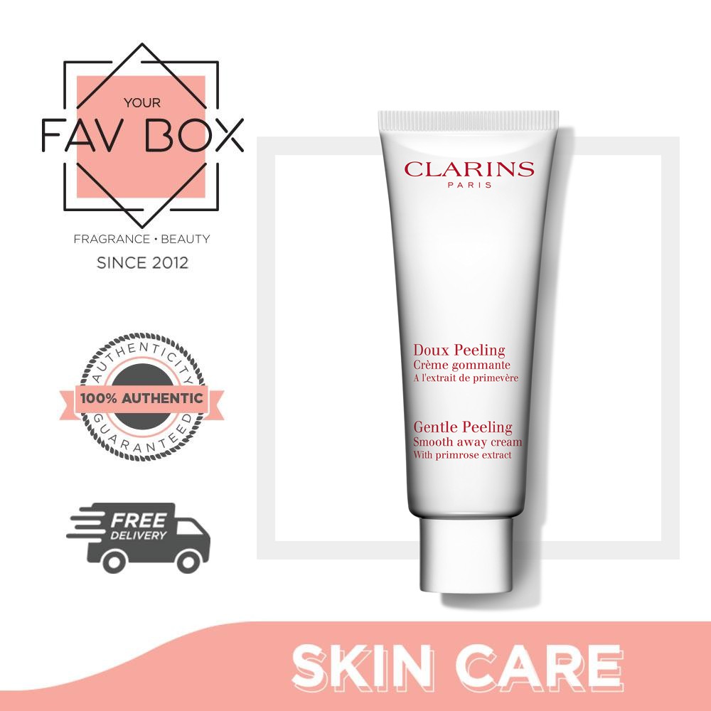 clarins peeling face