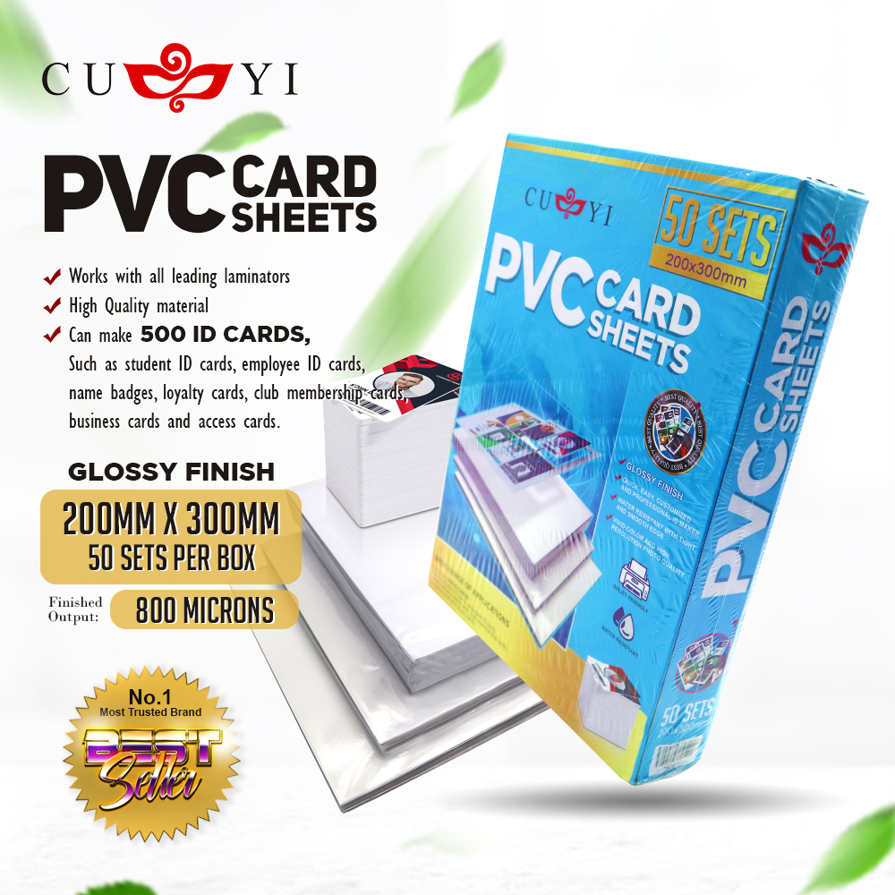 cuyi-pvc-sheet-pet-sheet-a4-size-for-id-printing-calling-card