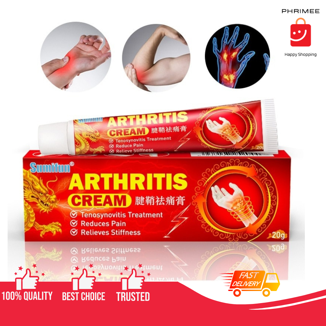 Arthritis Cream (20g) ⚡👍⚡ Reduce Pain Goodbye Rayuma Relieves Stiffness ...