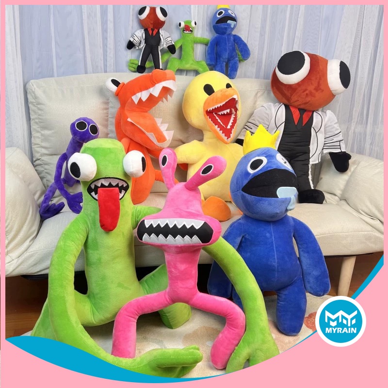 Roblox Doors/rainbow Friends Popular Game Soft Plush Toy Cute Cartoon Stuffed  Animal Plushies Doll Collection Gift-u