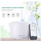 7Color LED Aroma Diffuser Car Humidifier with Remote Controller