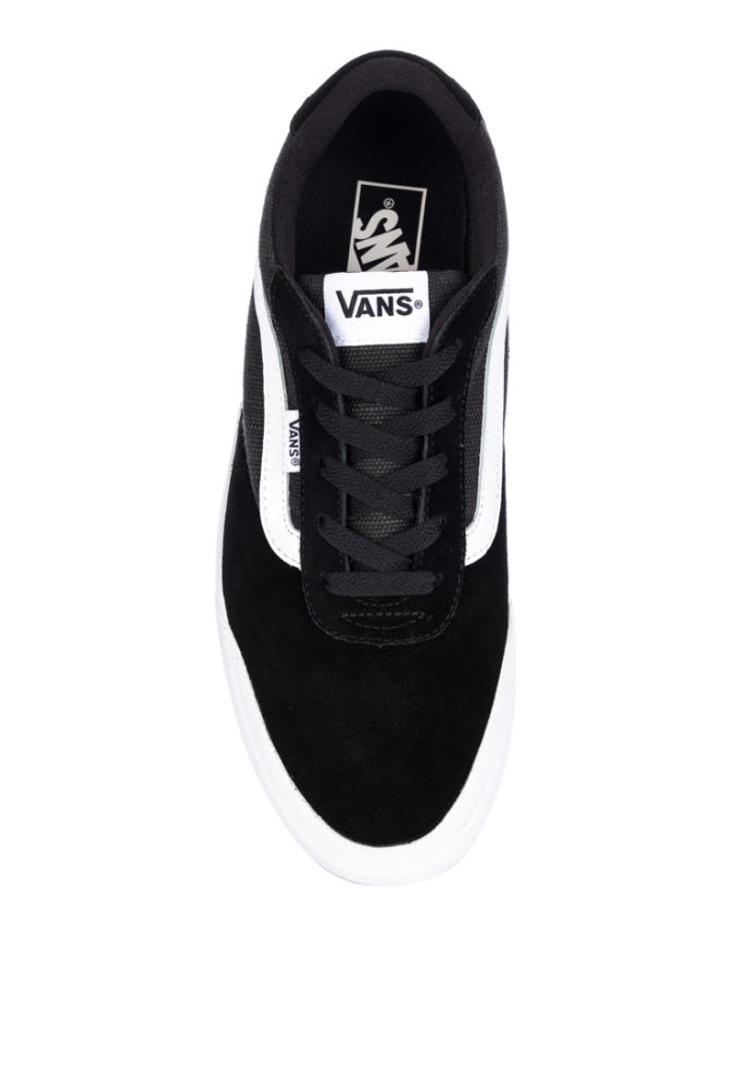Vans Flagship Store - Vans Palomar Suede Lace Up Low Cut Sneakers For Men Black/White | Lazada PH