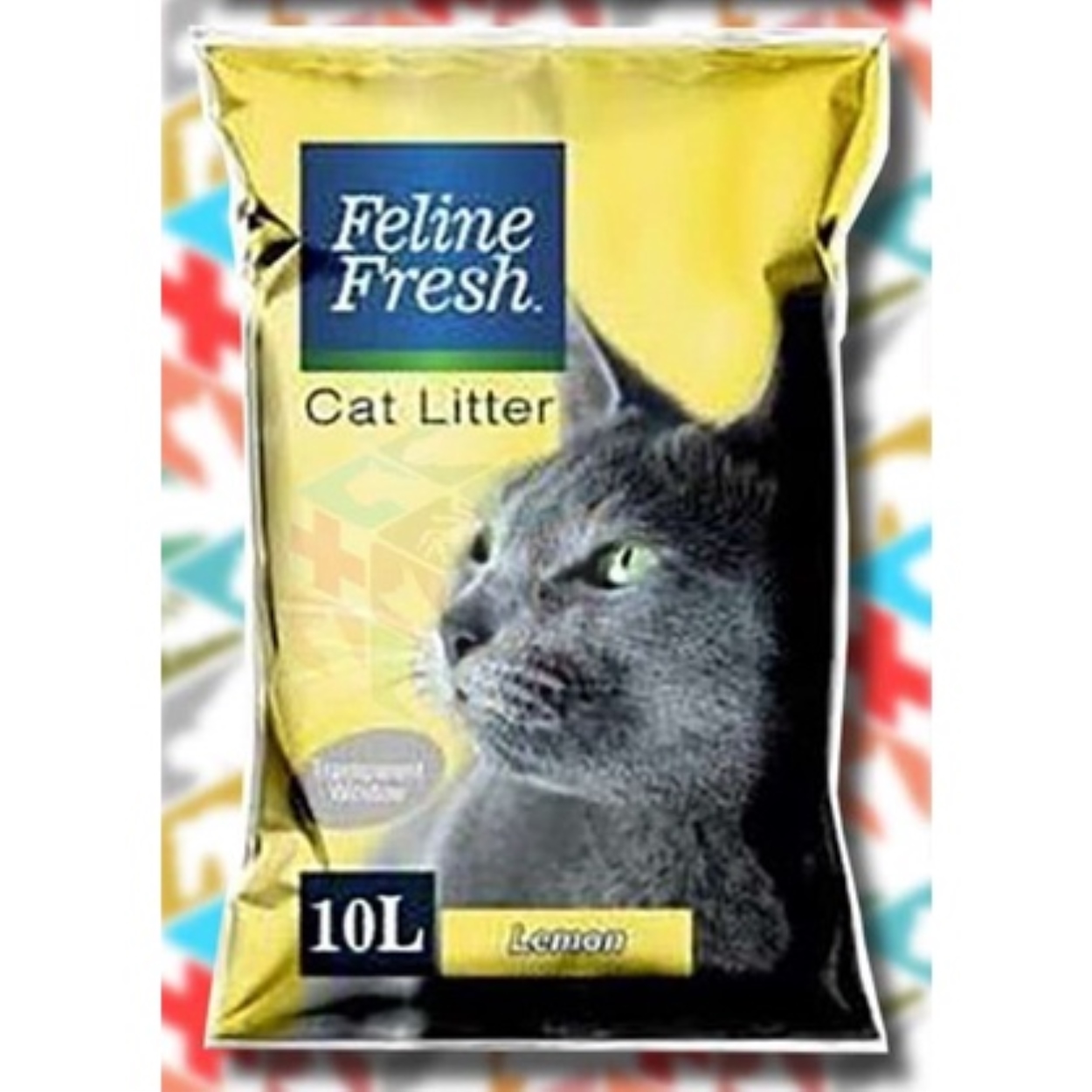 Feline Fresh Cat Litter Clumping Bentonite PINK SAND 10L 5L Lavender