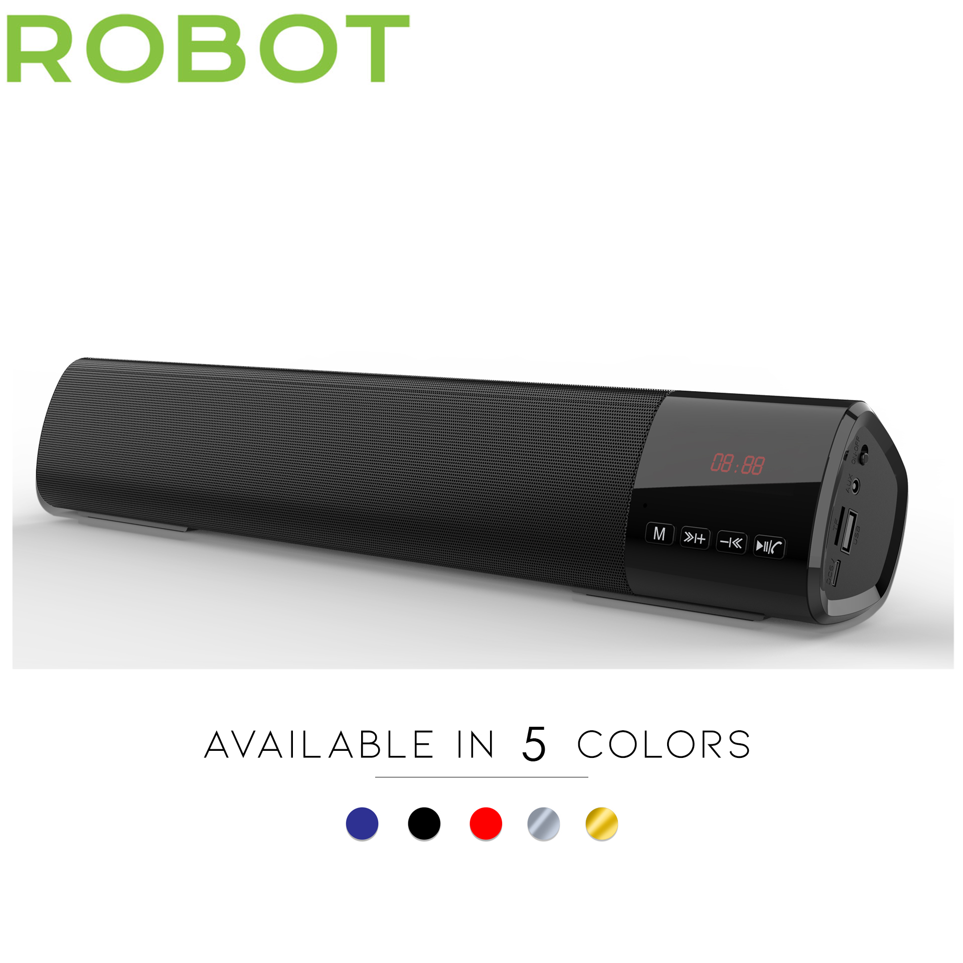 Robot Apollo Supreme Portable Speaker Wireless and Bluetooth ...