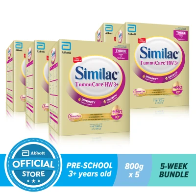 Similac TummiCare HW 3+800G, For Kids Above 3 Years Old Bundle of 5