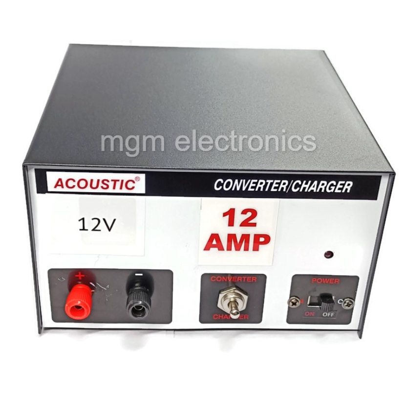 ACOUSTIC 12V 12Ampere ACDC CONVERTER / CHARGER Lazada PH