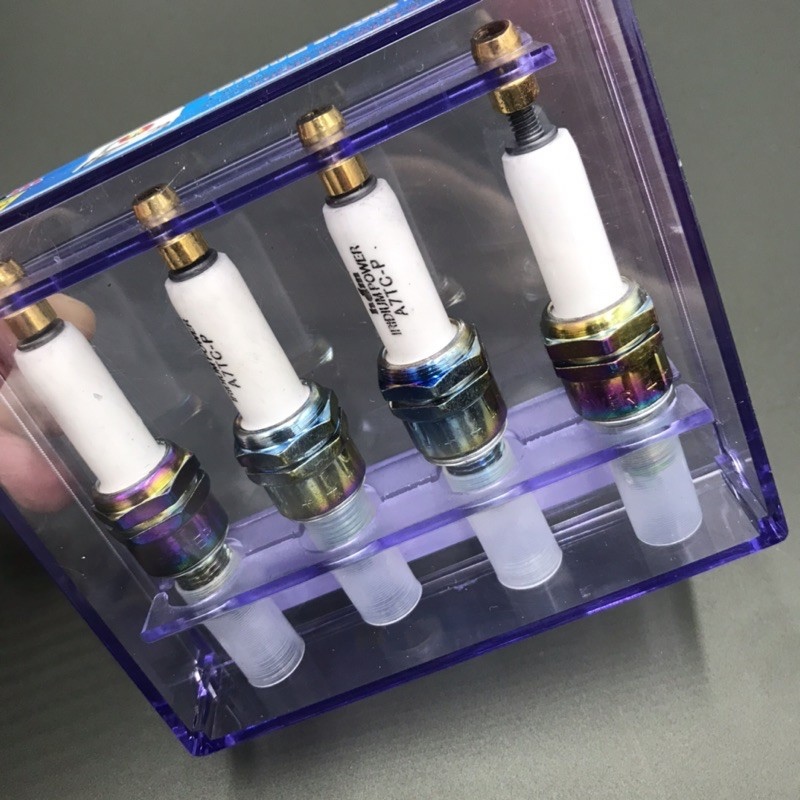 Motorcycle iridium spark plug A7TC C7HSA xrm 110/wave100/Mio/mio i 125/raider150 price for 4pcs