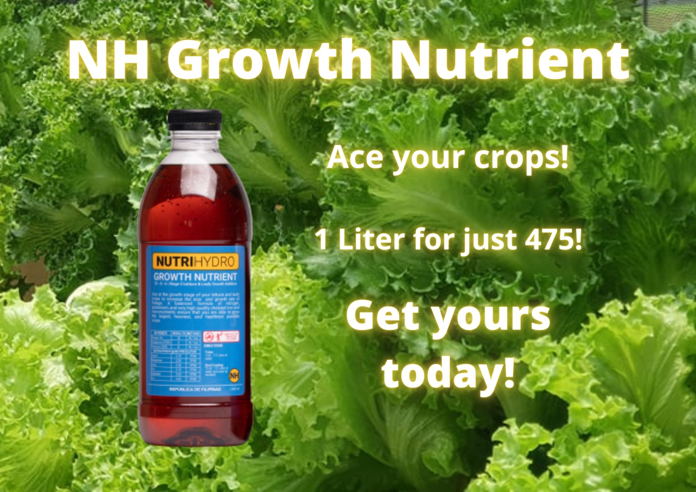 NutriHydro Growth Nutrient | Lazada PH