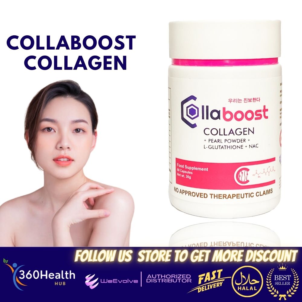 🌸😍[ WeEvolve Collaboost Collagen Pearl powder + L-gluthathione +NAC] 🤞🔥 ...
