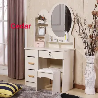 European Style Dressing Table Bedroom Dresser Simple Multi