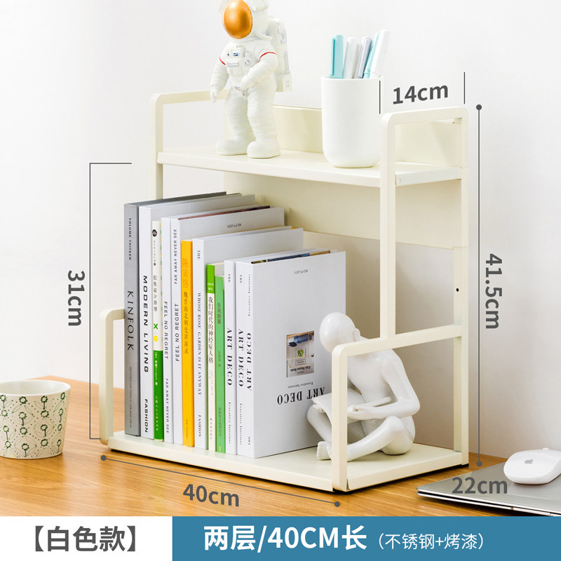 Simple Bookshelf on Desk Student Dormitory Shelf Simple Small Bookcase