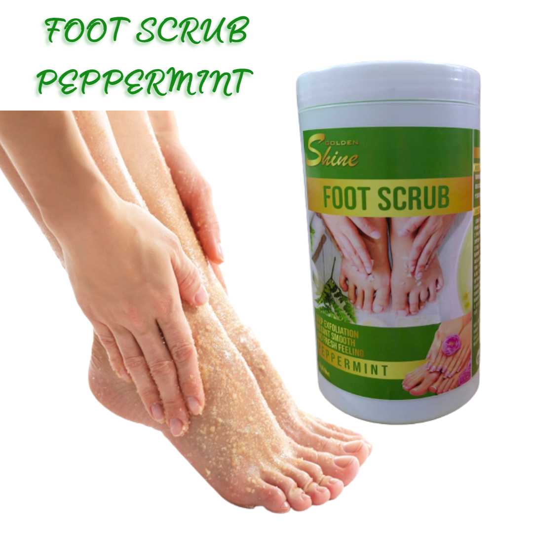 The Foot Factory Peeling Für Füße – Mit Pfefferminz & Walnusskörnern, 177 Ml