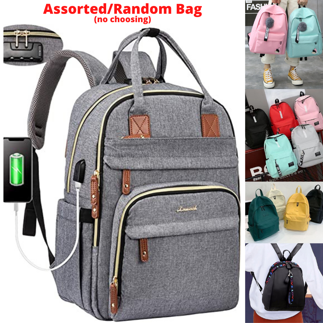 Plain Fashion backpack And School bagpack for students and kids men and
