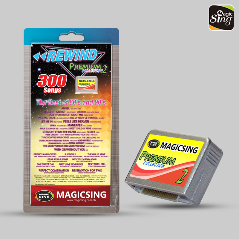 Magic Sing Song Chip Premium Collection 300 OPM and