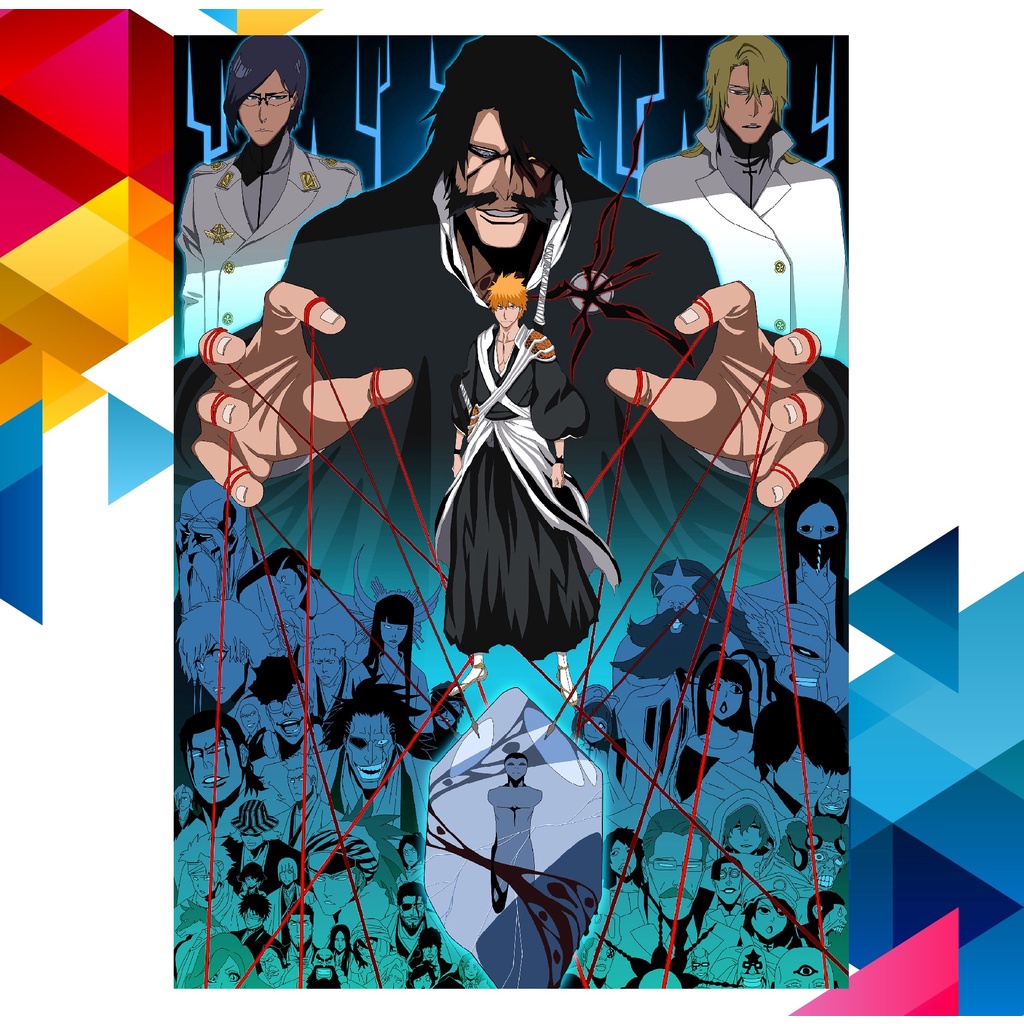 Big Poster Anime Bleach LO005 Tamanho 90x60 cm