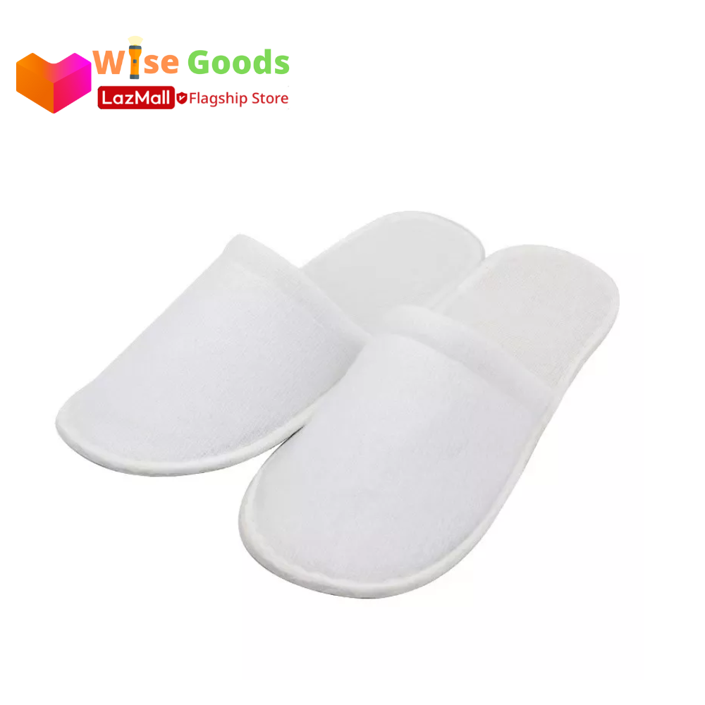 Women Cotton Flax Closed-toe House Slippers, Guests Slippers | Hotel  Slippers