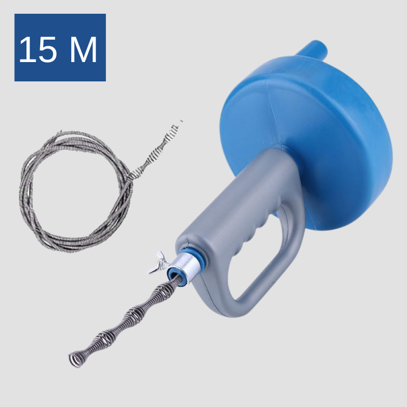 15M Steel Drain Snake Sink declogger tool For Kitchen Sink bathroom 3M  Plumbing Clog Drain Remover Tool Declogger for drainage 5M drain clogged  remover drainage sink drainage pipe clogged remover pipe cleaner