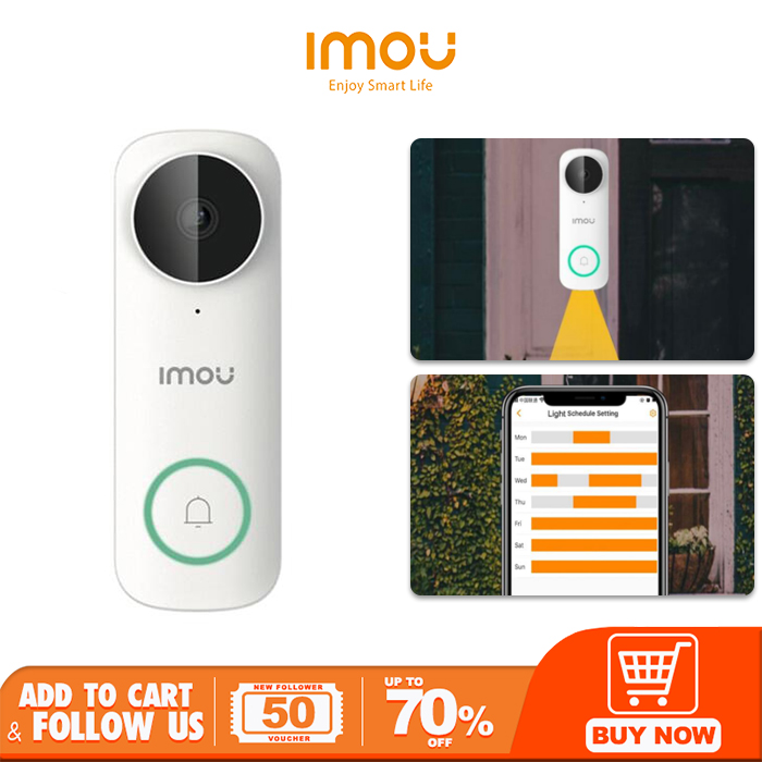 IMOU Doorbell Camera Wireless, BatteryPowered Video Doorbell with