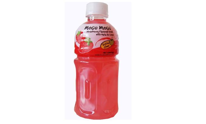 Mogu Mogu Strawberry Juice with Nata de Coco 320ml | Lazada PH