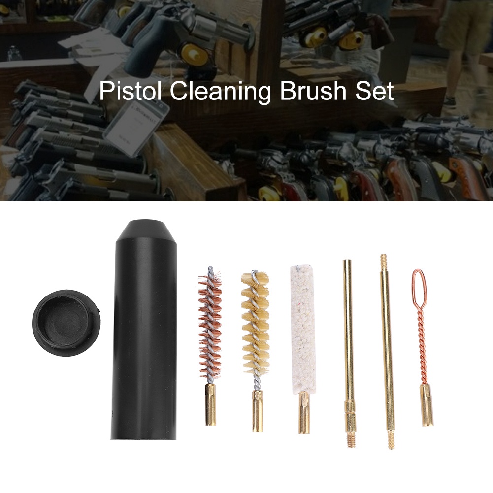 【sale】 Barrel CLEANING Airgun Rimfire Cal.38/357/9mm Brush Tools