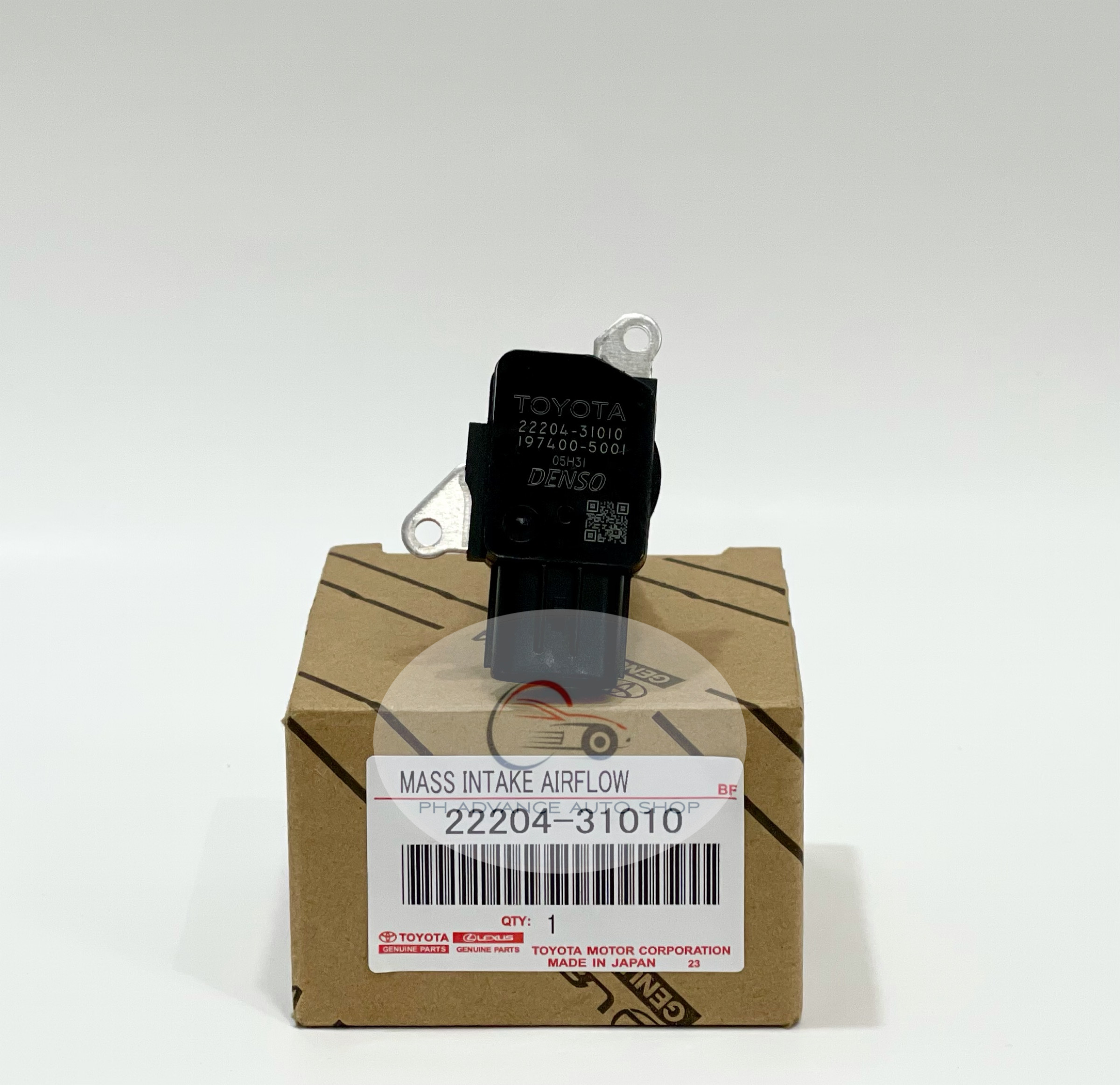 Mass Air Flow Sensor Toyota Fortuner / HiLux / HiAce / Land Cruiser