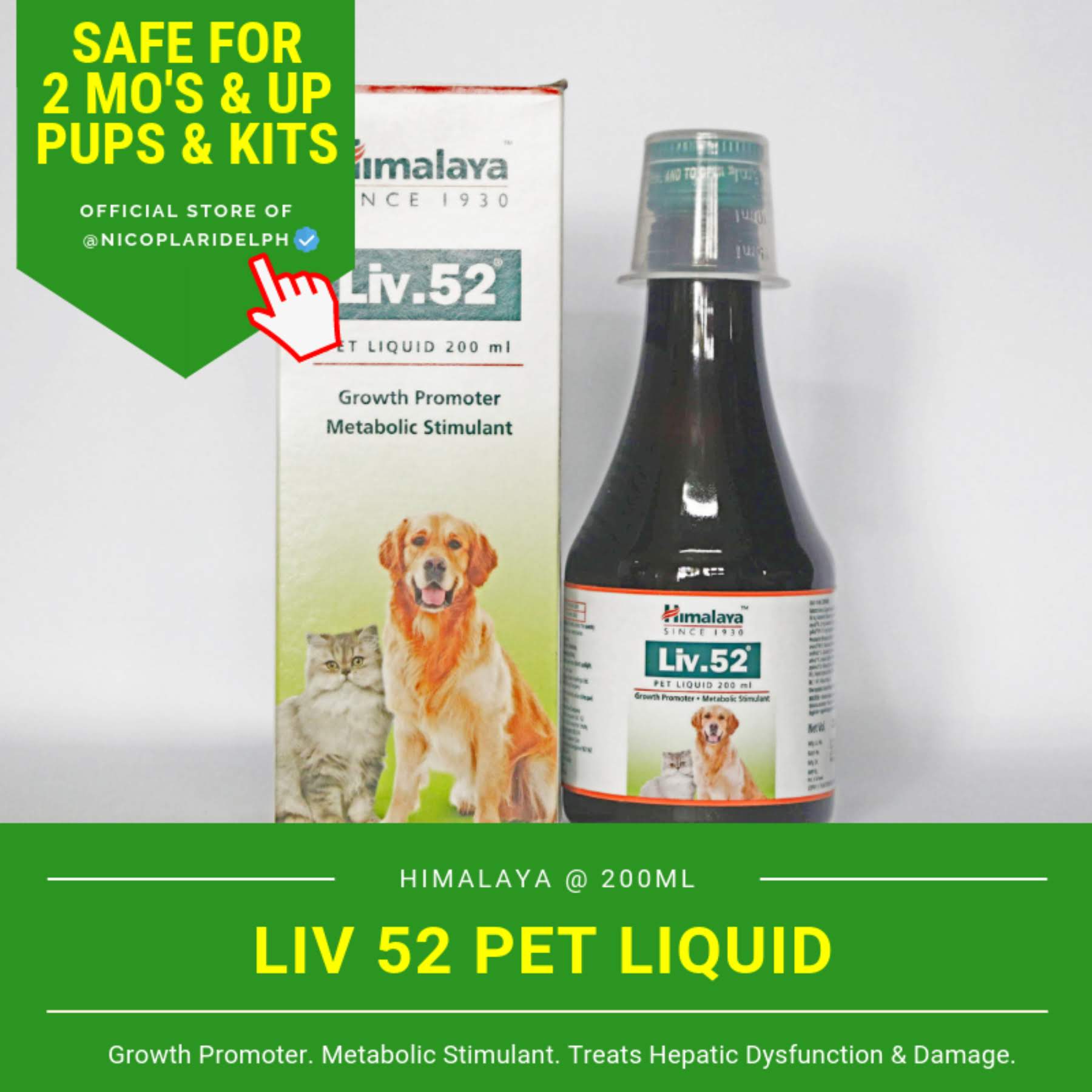 Himalaya Liv 52 Pet Liquid Syrup for Liver Care, Growth and Appetite of  Dogs and Cats (200ml) | Lazada PH