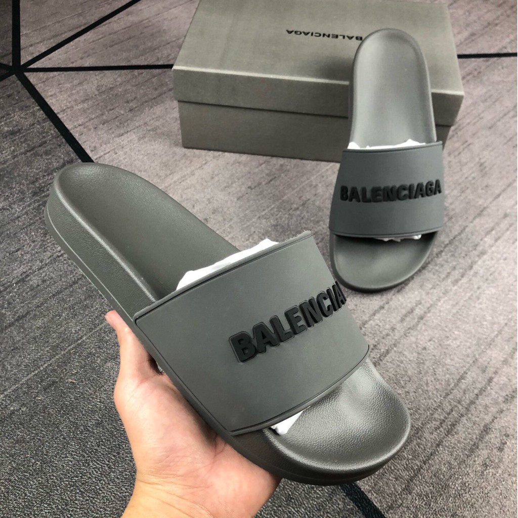 Balenciaga YY Balenciaga Logo Pool Slides Balenciaga slippers | Lazada PH