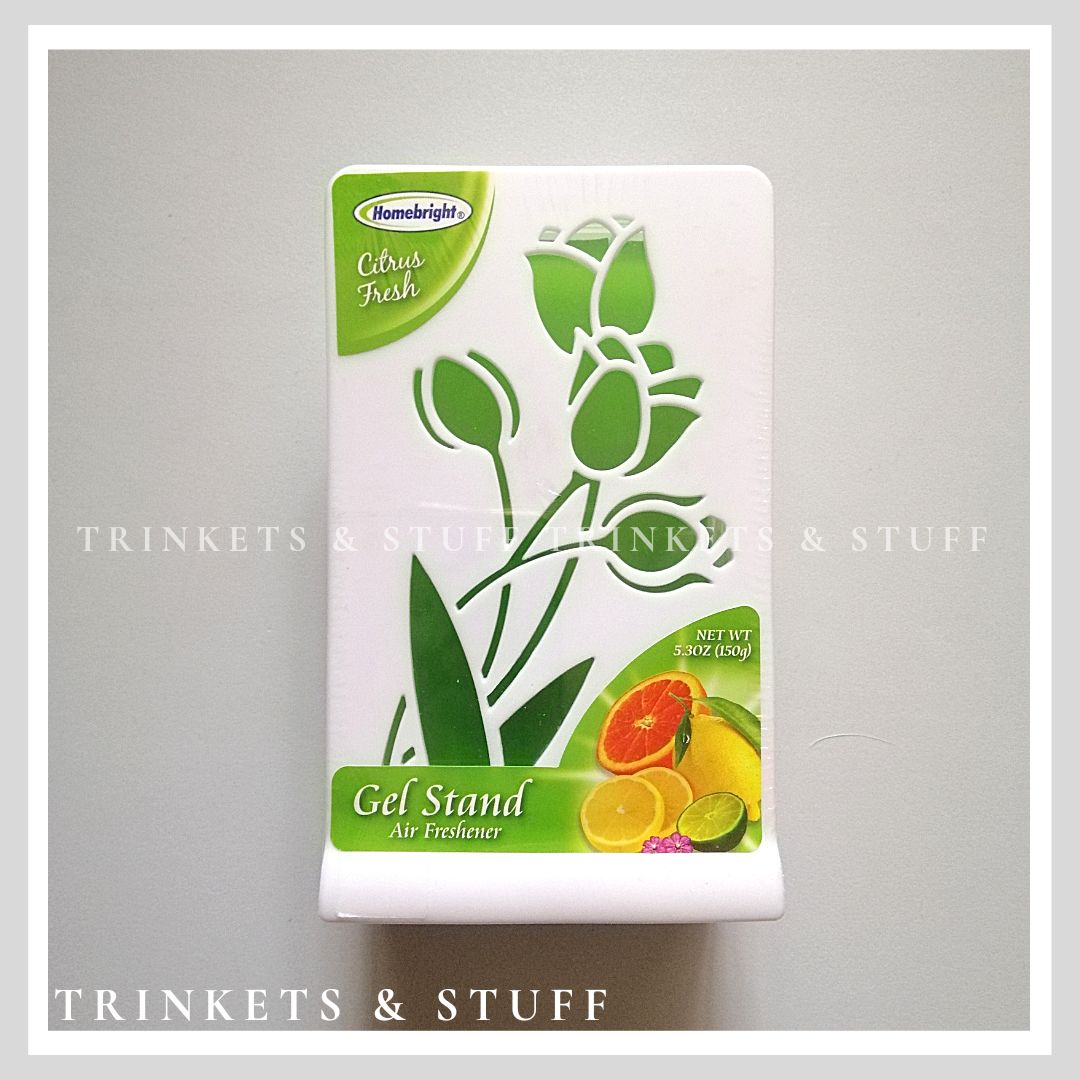 Homebright Citrus Fresh Gel Stand Air Freshener 150g Lazada PH