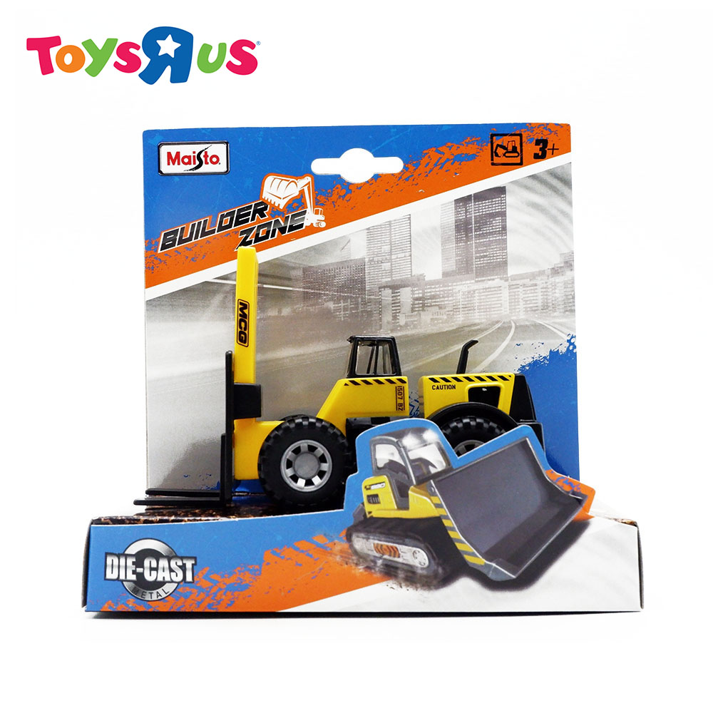 Maisto Fresh Metal Builder Zone Forklift (Yellow) Lazada PH
