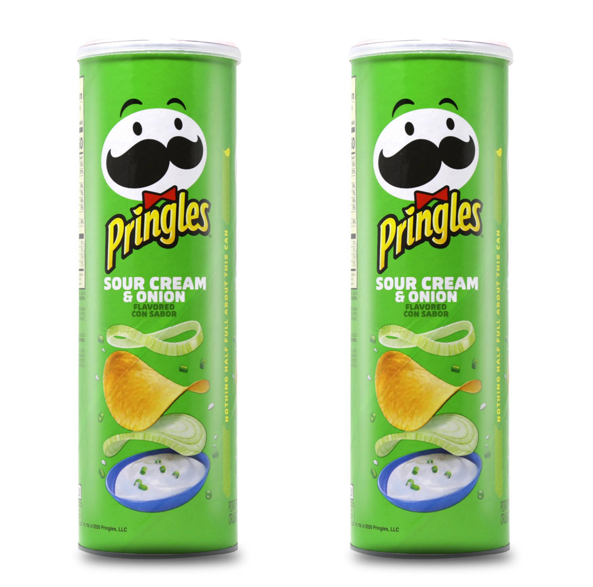 Pringles Potato Crisps SOUR CREAM & ONION FLAVOR (2 x 158g) Lazada PH