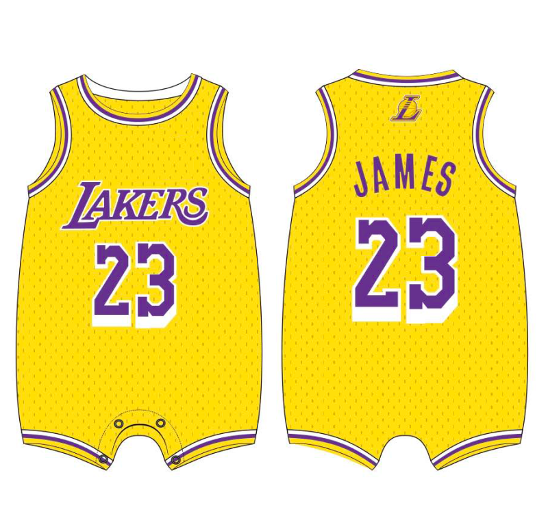 baby boy lakers outfit