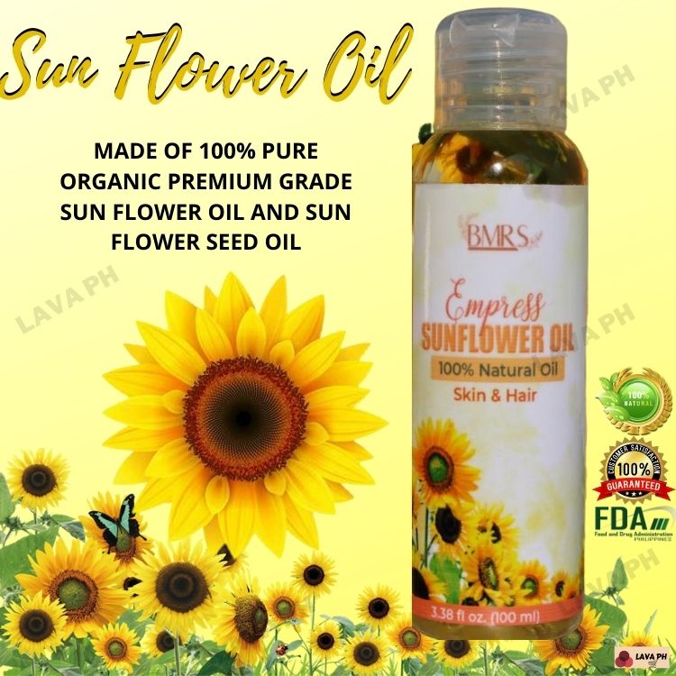 BMRS EMPRESS SUNFLOWER OIL 100 NATURAL OIL 100ml Lazada PH