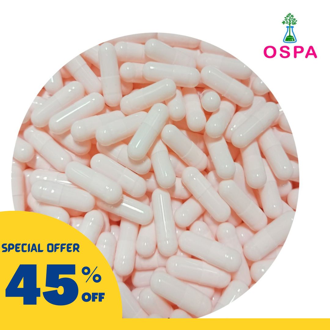 Pcs Size Super Light Pink Color Ospa High Quality Empty Gelatin