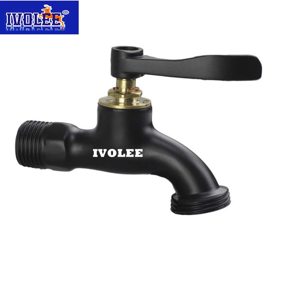 IVOLEE Matte Black Sink Faucet with hose Bibb IV2076 Lazada PH