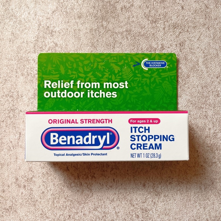 Benadryl Diphenhydramine Strengthen AntiItch Cream Gel Mosquito Bites