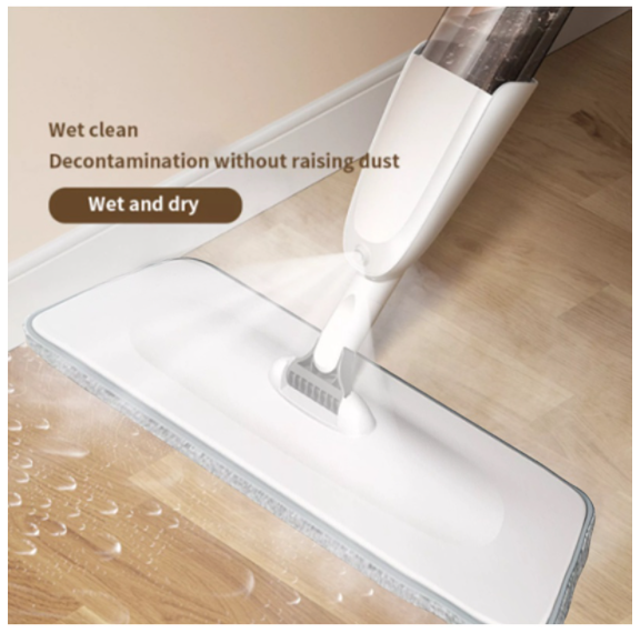 Floor Mop Spray Mop 360 Degree Spin Head Flat Floor Cleaner Household