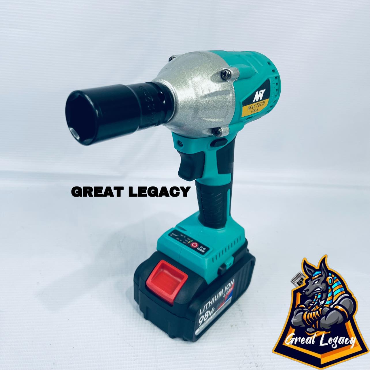 MacTech USA Cordless Impact Wrench 1/2 drive | Lazada PH