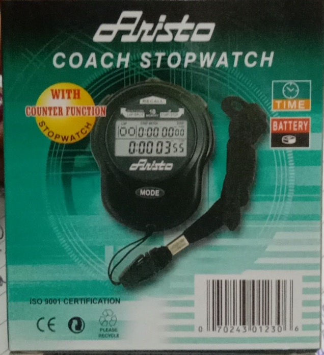 Coach Stopwatch for Sports Coaches Aristo with Counter Function