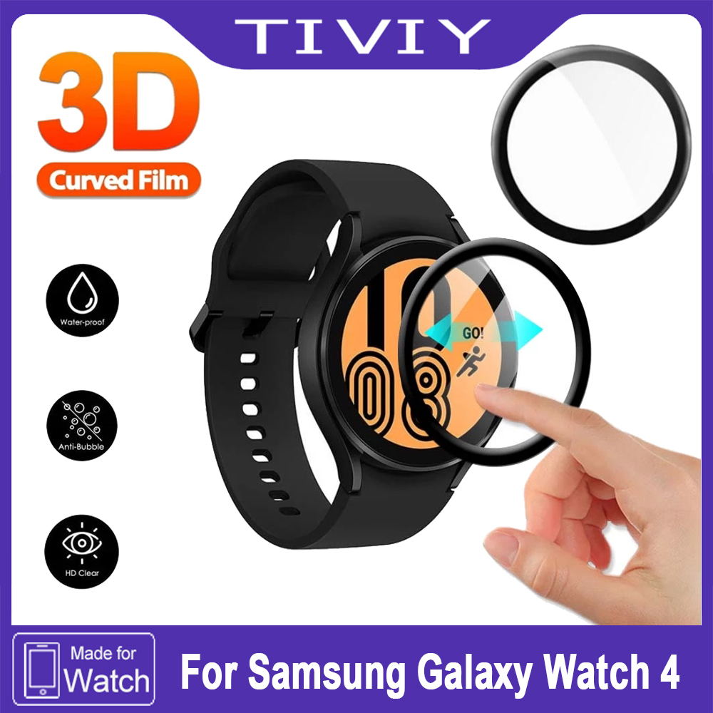 3D Bảo Vệ Màn Hình Cho Samsung Galaxy Watch 4 Smart Watch ES 40mm 44mm